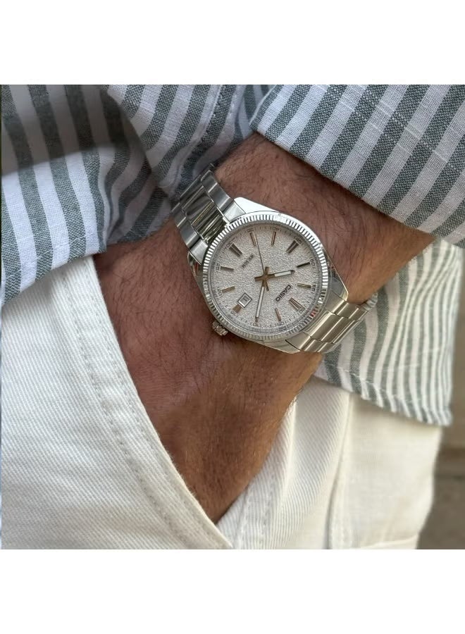 CASIO MTP-1302DA-7AV Matte dial with textured finish Analog Wrist Watch For Men's - 44.2 × 38.5 × 9.4 mm - Image 2